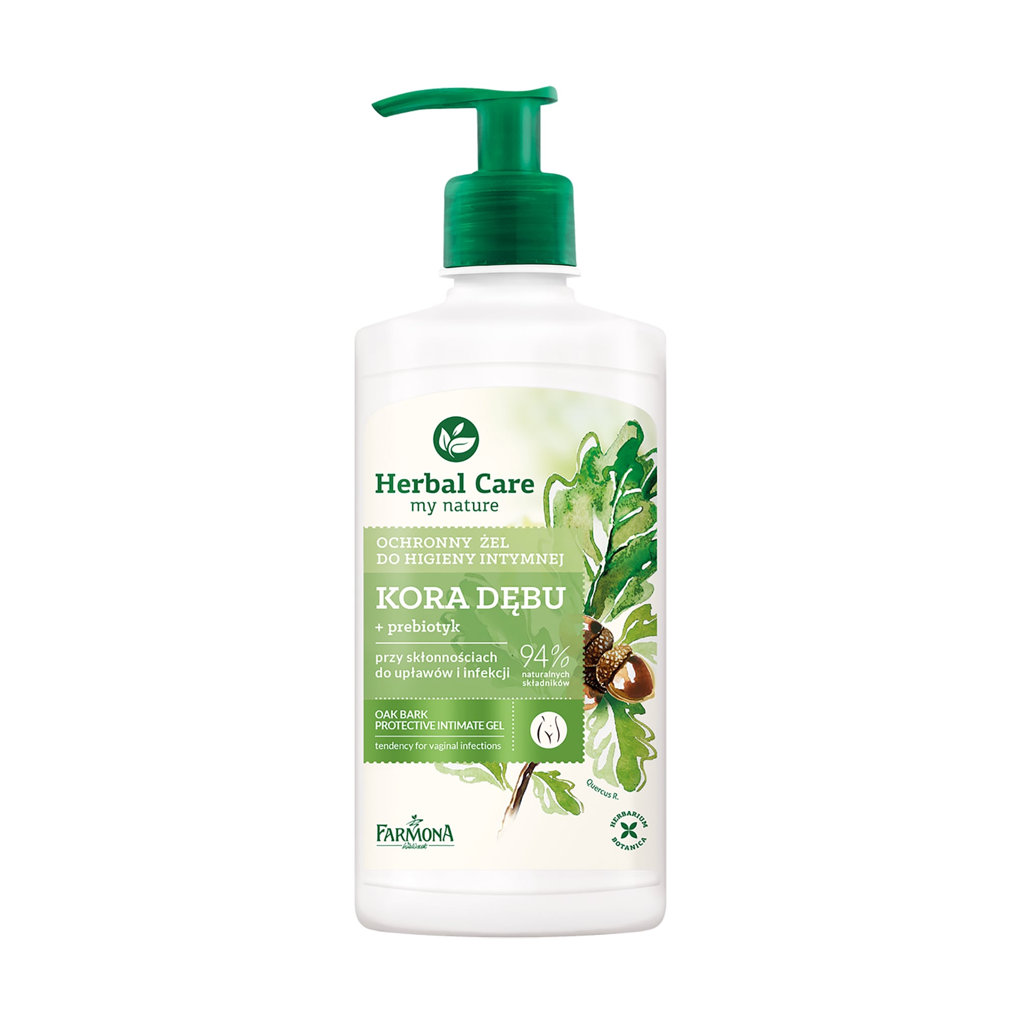 Захисний гель для інтимної гігієни Farmona Herbal Care Кора дуба, 330 мл